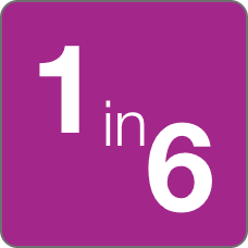 1 in 6